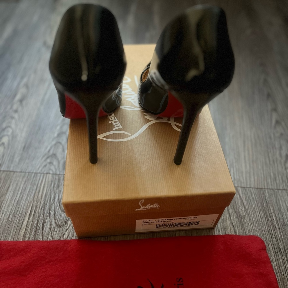 Christian Louboutin Kate  Black Heels - Picture 4 of 6
